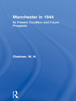 cover image of Manchester in 1844